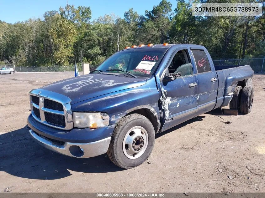 2005 Dodge Ram 3500 Slt/Laramie VIN: 3D7MR48C65G738973 Lot: 40505968