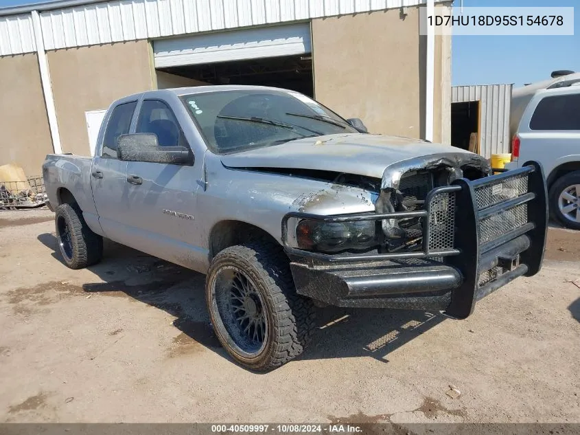 2005 Dodge Ram 1500 St/Slt VIN: 1D7HU18D95S154678 Lot: 40509997