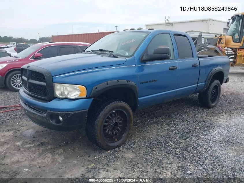 2005 Dodge Ram 1500 Slt/Laramie VIN: 1D7HU18D85S249846 Lot: 40556225