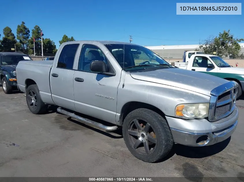 2005 Dodge Ram 1500 Slt/Laramie VIN: 1D7HA18N45J572010 Lot: 40587865