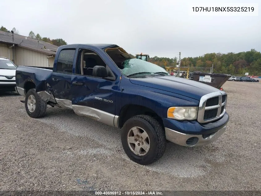 2005 Dodge Ram 1500 Slt/Laramie VIN: 1D7HU18NX5S325219 Lot: 40596912