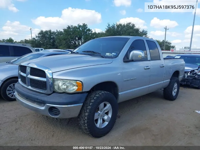 2005 Dodge Ram 1500 St VIN: 1D7HA18K95J597376 Lot: 40610157