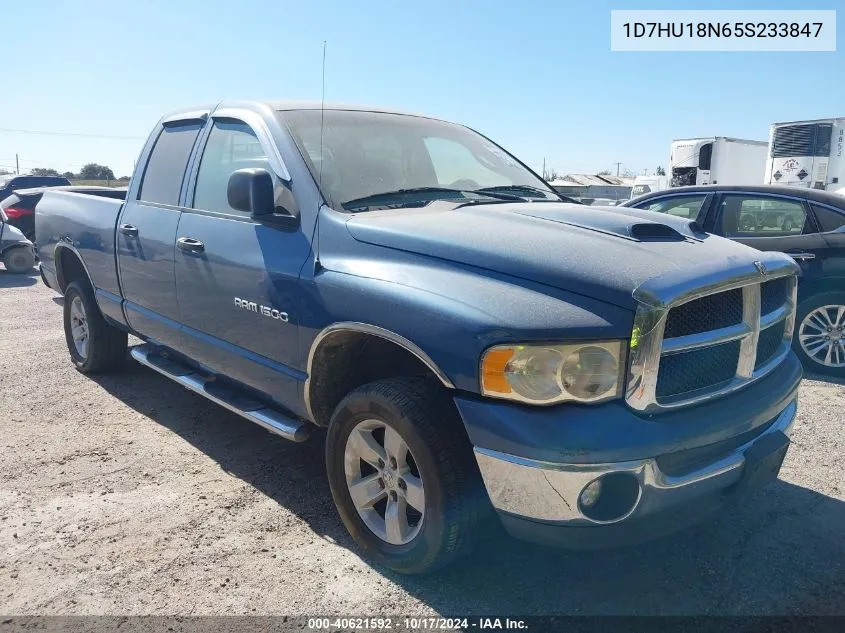 2005 Dodge Ram 1500 Slt/Laramie VIN: 1D7HU18N65S233847 Lot: 40621592