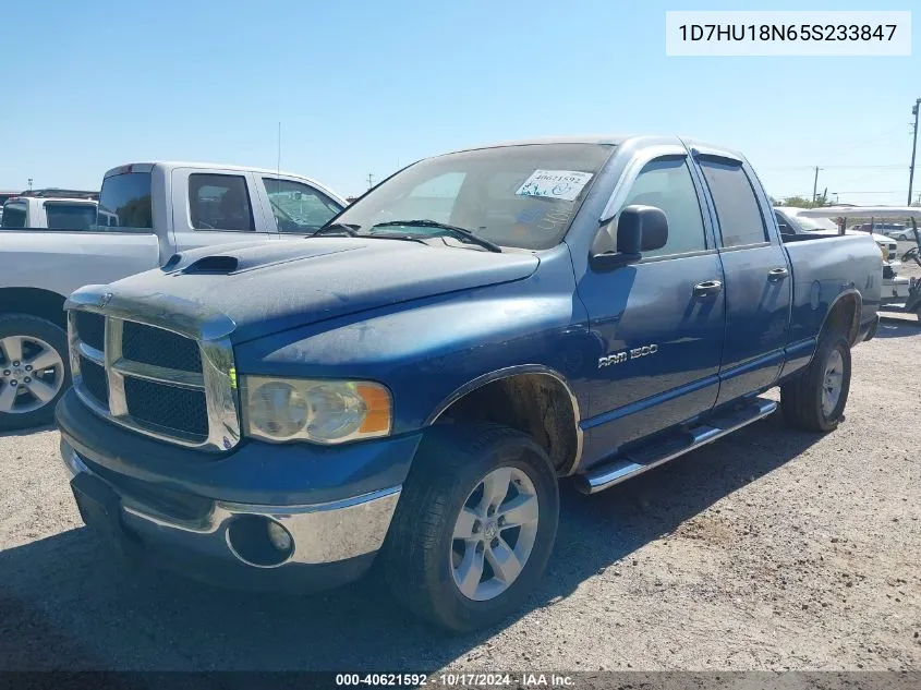 2005 Dodge Ram 1500 Slt/Laramie VIN: 1D7HU18N65S233847 Lot: 40621592