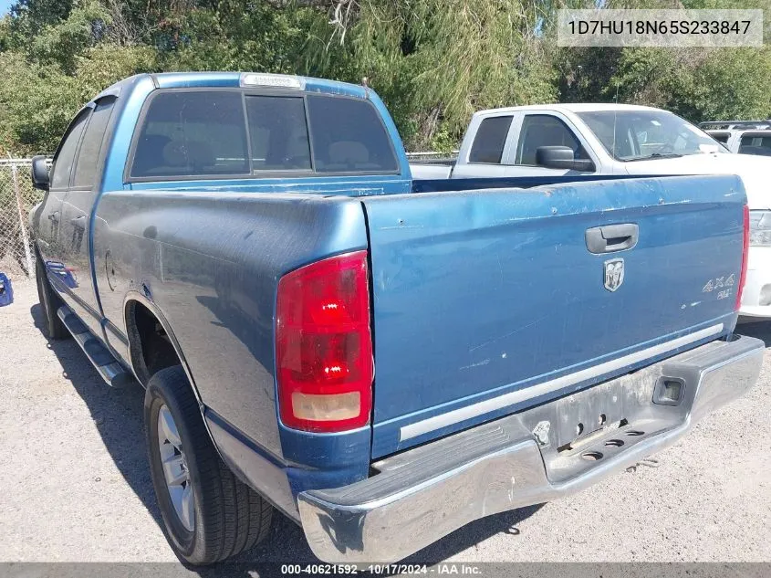 2005 Dodge Ram 1500 Slt/Laramie VIN: 1D7HU18N65S233847 Lot: 40621592