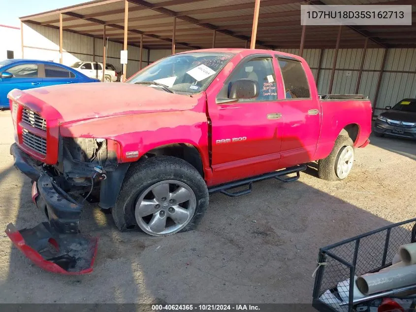 2005 Dodge Ram 1500 St/Slt VIN: 1D7HU18D35S162713 Lot: 40624365