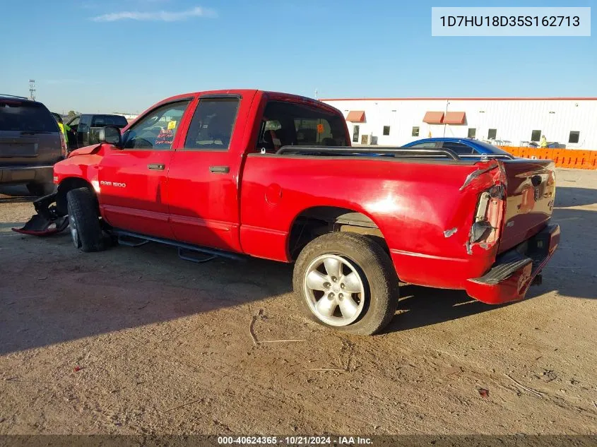 2005 Dodge Ram 1500 St/Slt VIN: 1D7HU18D35S162713 Lot: 40624365