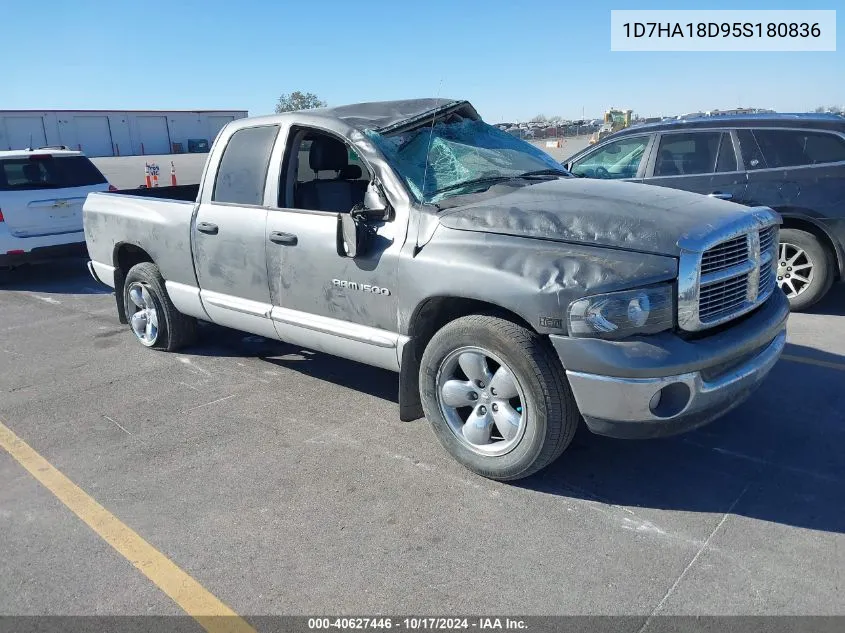 2005 Dodge Ram 1500 Slt/Laramie VIN: 1D7HA18D95S180836 Lot: 40627446