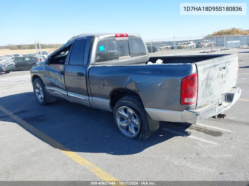 2005 Dodge Ram 1500 Slt/Laramie VIN: 1D7HA18D95S180836 Lot: 40627446