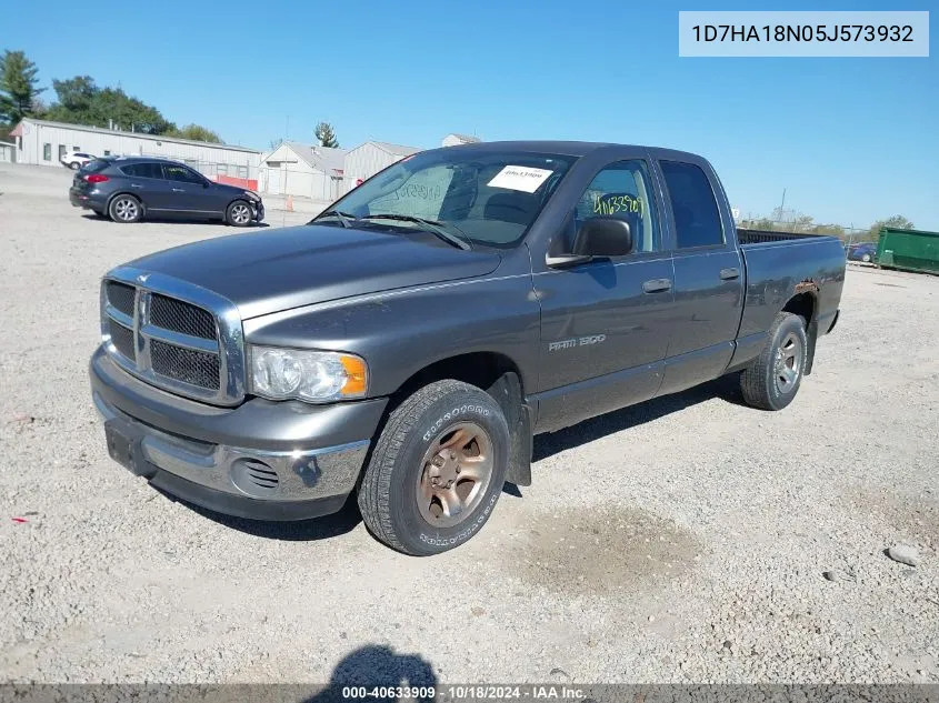 2005 Dodge Ram 1500 Slt/Laramie VIN: 1D7HA18N05J573932 Lot: 40633909