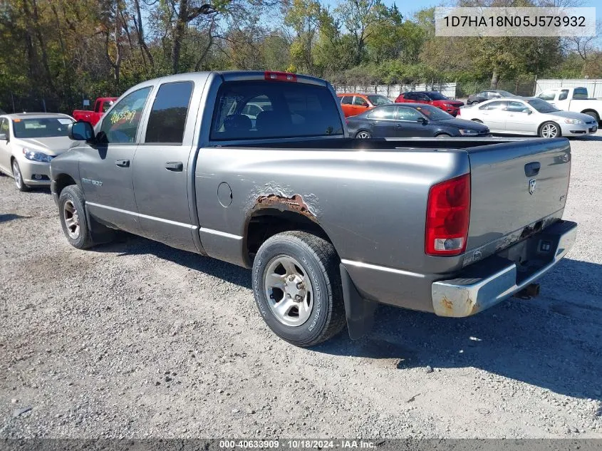 2005 Dodge Ram 1500 Slt/Laramie VIN: 1D7HA18N05J573932 Lot: 40633909