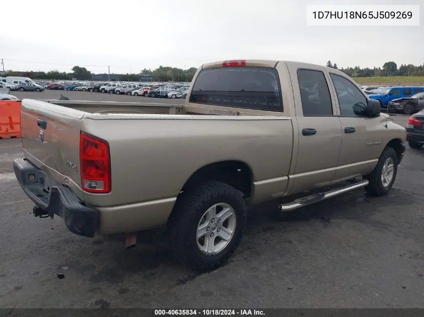 2005 Dodge Ram 1500 St VIN: 1D7HU18N65J509269 Lot: 40635834