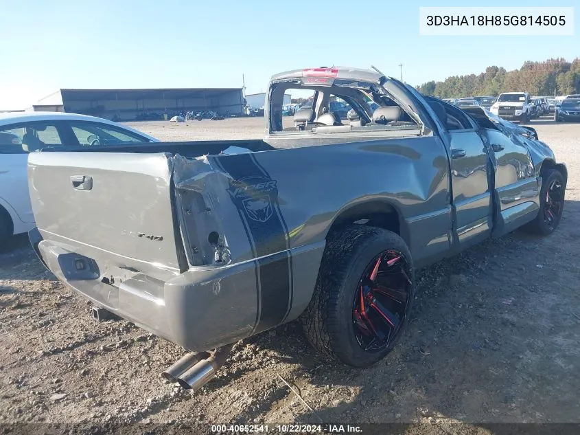 3D3HA18H85G814505 2005 Dodge Ram 1500 Srt-10