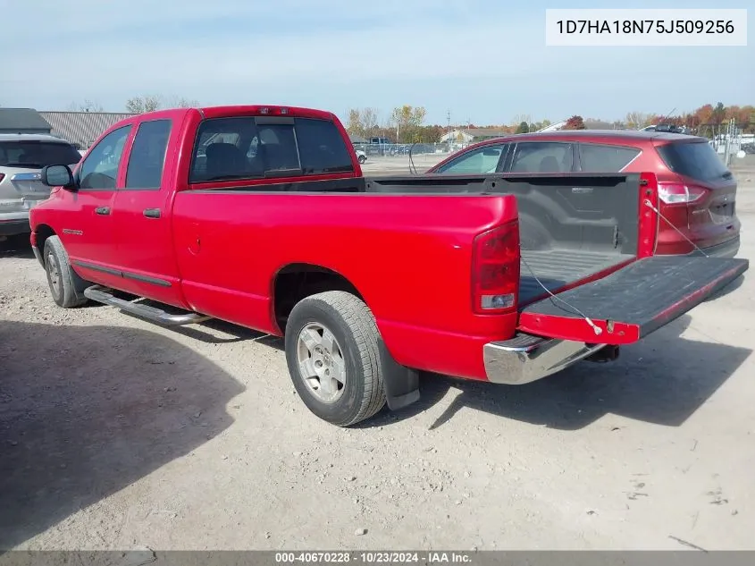 2005 Dodge Ram 1500 Slt/Laramie VIN: 1D7HA18N75J509256 Lot: 40670228