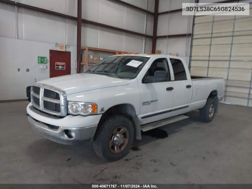 2005 Dodge Ram 3500 Slt/Laramie VIN: 3D7LS38C65G824536 Lot: 40671767