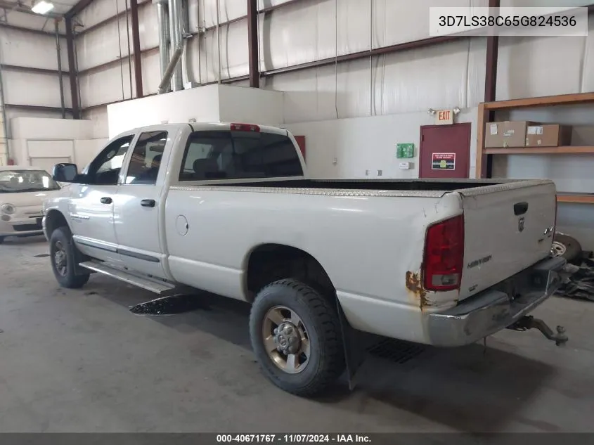 2005 Dodge Ram 3500 Slt/Laramie VIN: 3D7LS38C65G824536 Lot: 40671767