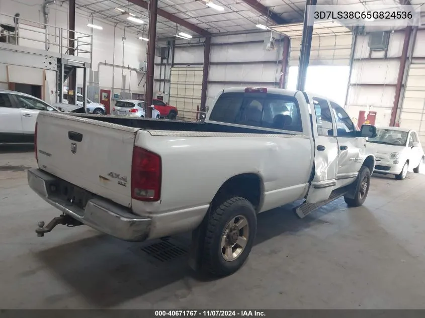 2005 Dodge Ram 3500 Slt/Laramie VIN: 3D7LS38C65G824536 Lot: 40671767