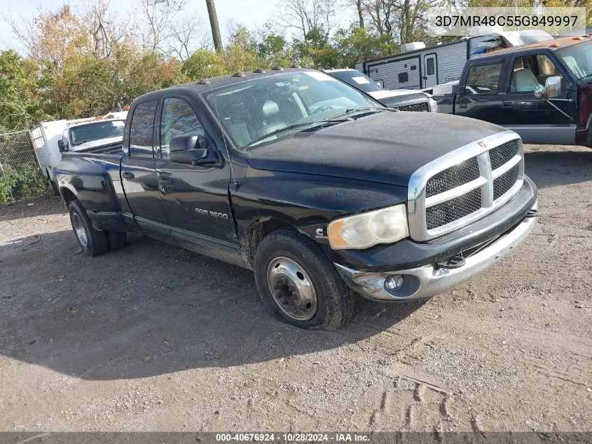 2005 Dodge Ram 3500 Slt/Laramie VIN: 3D7MR48C55G849997 Lot: 40676924