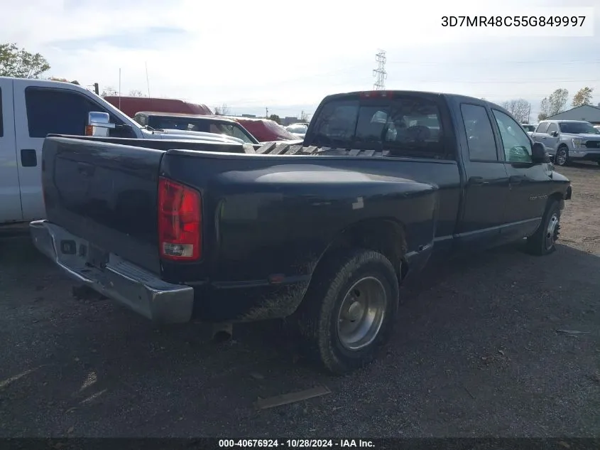 2005 Dodge Ram 3500 Slt/Laramie VIN: 3D7MR48C55G849997 Lot: 40676924