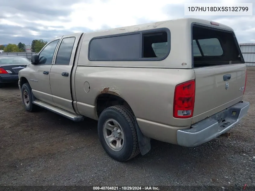 2005 Dodge Ram 1500 Slt/Laramie VIN: 1D7HU18DX5S132799 Lot: 40704821