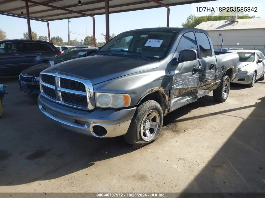 2005 Dodge Ram 1500 St VIN: 1D7HA18P25J585842 Lot: 40707972