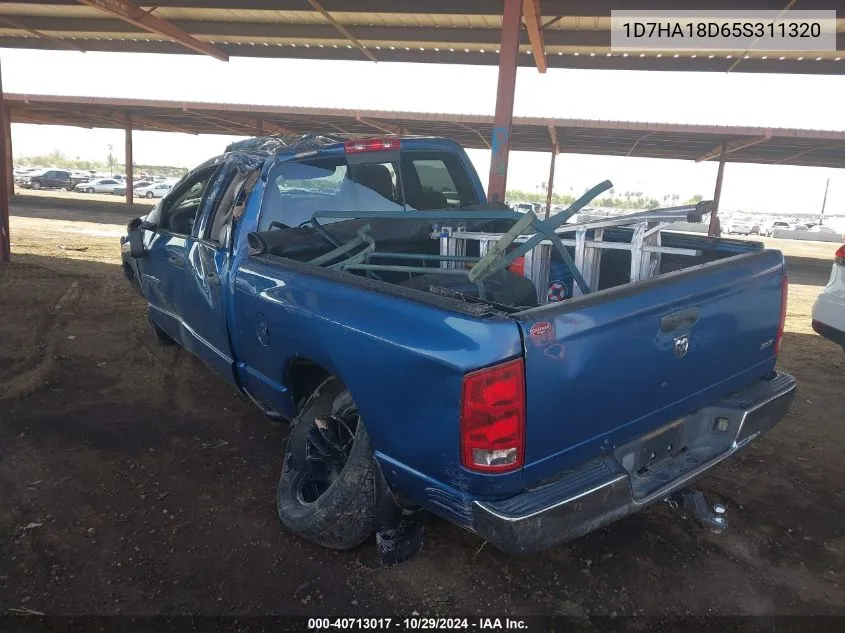 1D7HA18D65S311320 2005 Dodge Ram 1500 Slt/Laramie