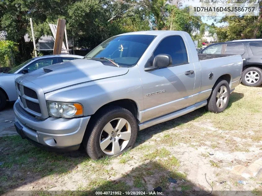 1D7HA16D45J586757 2005 Dodge Ram 1500 Slt/Laramie