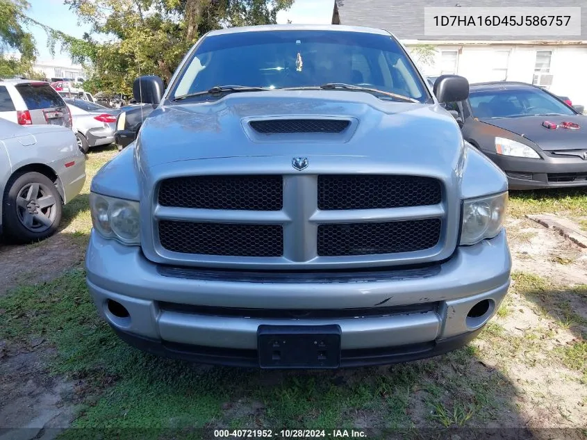 1D7HA16D45J586757 2005 Dodge Ram 1500 Slt/Laramie