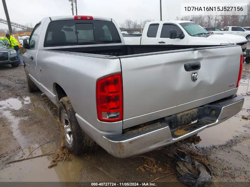 1D7HA16N15J527156 2005 Dodge Ram 1500 Slt/Laramie