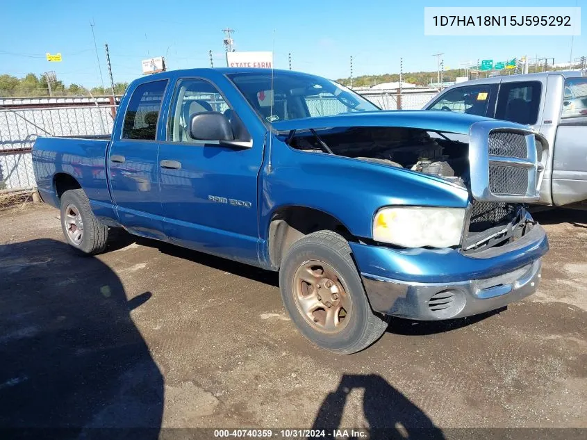 2005 Dodge Ram 1500 Slt/Laramie VIN: 1D7HA18N15J595292 Lot: 40740359