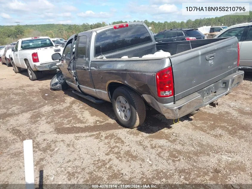 2005 Dodge Ram 1500 Slt/Laramie VIN: 1D7HA18N95S210796 Lot: 40763914