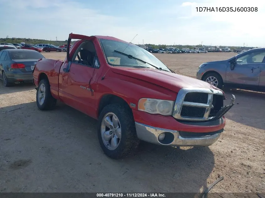 1D7HA16D35J600308 2005 Dodge Ram 1500 Slt/Laramie