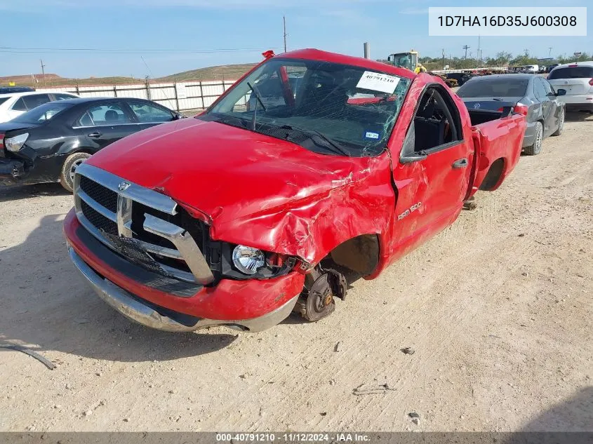 1D7HA16D35J600308 2005 Dodge Ram 1500 Slt/Laramie