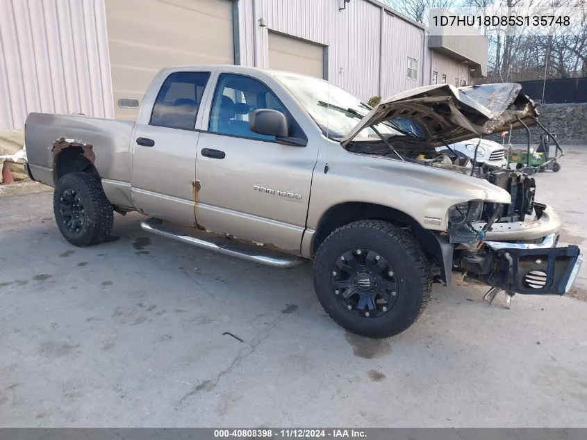 1D7HU18D85S135748 2005 Dodge Ram 1500 Slt/Laramie