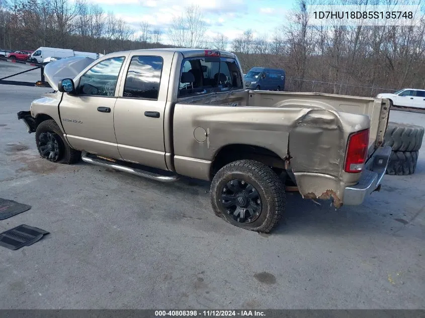 1D7HU18D85S135748 2005 Dodge Ram 1500 Slt/Laramie