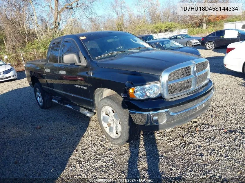 2005 Dodge Ram 1500 St/Slt VIN: 1D7HU18D45S144334 Lot: 40820641