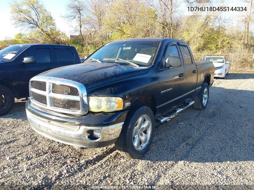 2005 Dodge Ram 1500 St/Slt VIN: 1D7HU18D45S144334 Lot: 40820641