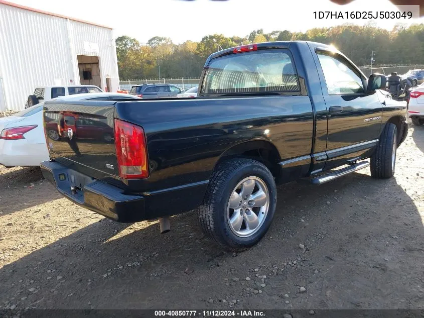 1D7HA16D25J503049 2005 Dodge Ram 1500 Slt/Laramie