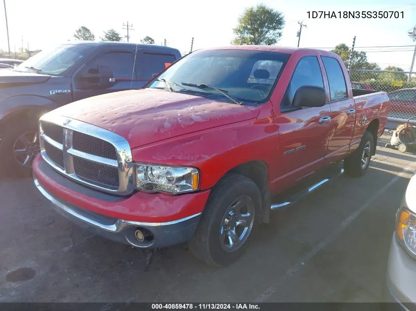 2005 Dodge Ram 1500 Slt/Laramie VIN: 1D7HA18N35S350701 Lot: 40859478