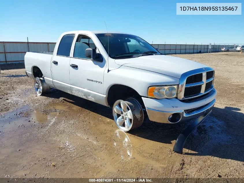 2005 Dodge Ram 1500 Slt/Laramie VIN: 1D7HA18N95S135467 Lot: 40874381