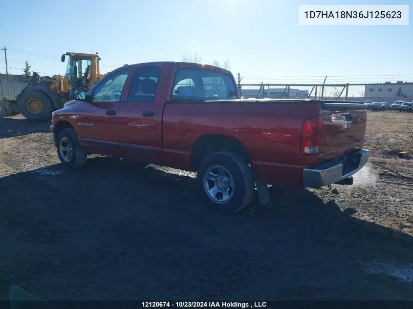 2006 Dodge Ram 1500 St/Slt VIN: 1D7HA18N36J125623 Lot: 12120674