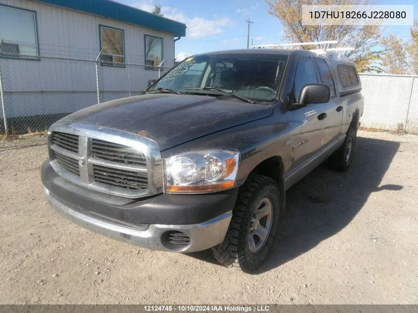 2006 Dodge Ram 1500 St VIN: 1D7HU18266J228080 Lot: 12124745