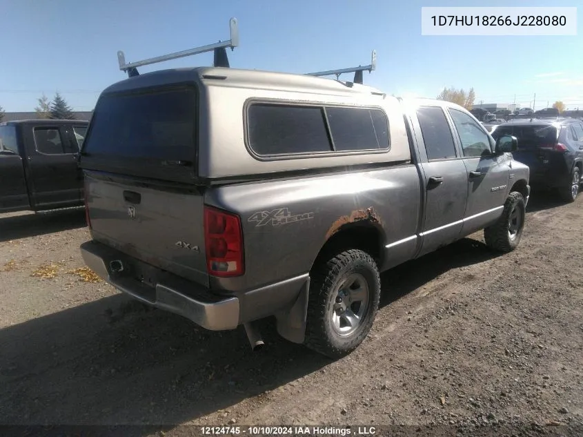 2006 Dodge Ram 1500 St VIN: 1D7HU18266J228080 Lot: 12124745