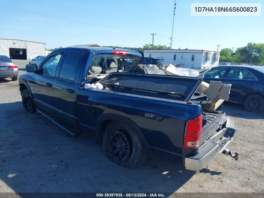 2006 Dodge Ram 1500 Slt VIN: 1D7HA18N66S600823 Lot: 39397935