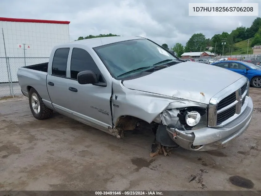 2006 Dodge Ram 1500 Slt/Trx4 Off Road/Sport VIN: 1D7HU18256S706208 Lot: 39491646