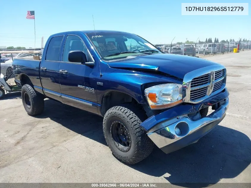 1D7HU18296S512779 2006 Dodge Ram 1500 Slt/Trx4 Off Road/Sport