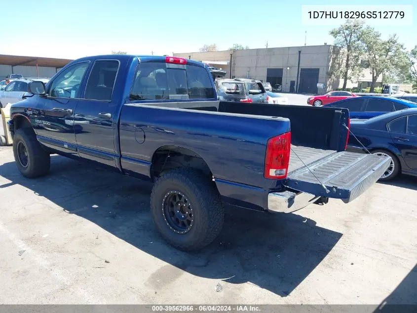 2006 Dodge Ram 1500 Slt/Trx4 Off Road/Sport VIN: 1D7HU18296S512779 Lot: 39562966