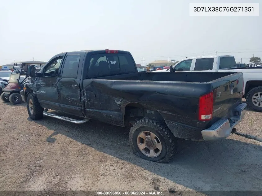 3D7LX38C76G271351 2006 Dodge Ram 3500 Slt/Sport