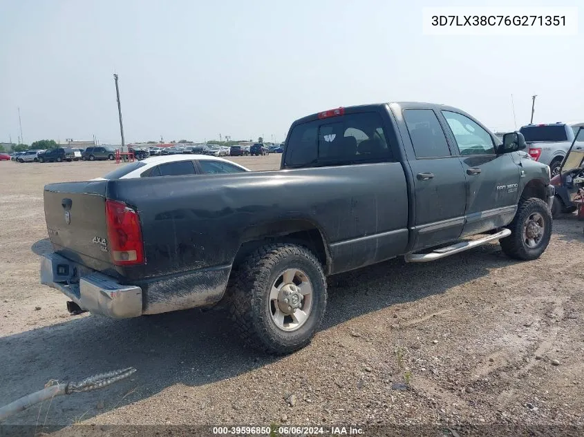 3D7LX38C76G271351 2006 Dodge Ram 3500 Slt/Sport