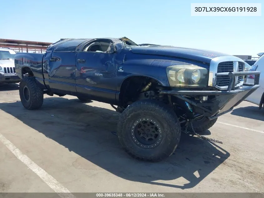 2006 Dodge Ram 3500 Slt VIN: 3D7LX39CX6G191928 Lot: 39635348